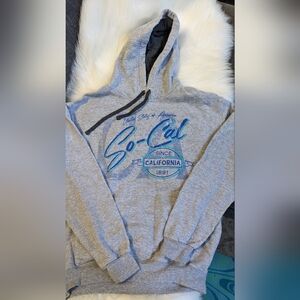 EUC Vintage Unisex California gray hoodie.